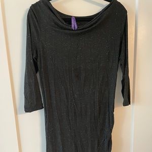 Seraphine glitter black dress sz 4